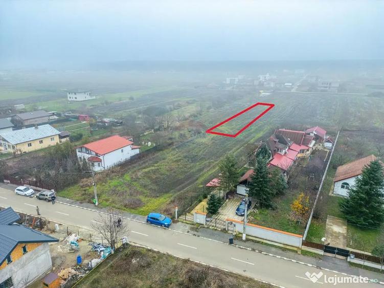 Teren de 992 mp, în Ghermănești