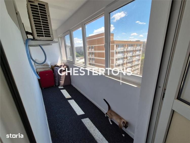 Apartament cu 2 camere semidecomandat în Veteranilor