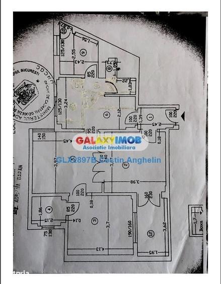 Apartament cu 3 camere în Universitate