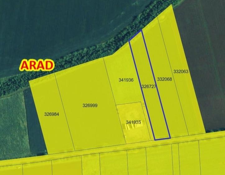 Teren agricol extravilan de 9976 mp, în 3 Insule