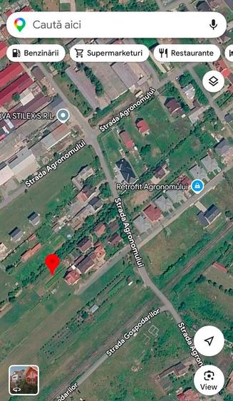 Teren de 1400 mp, în Unirea