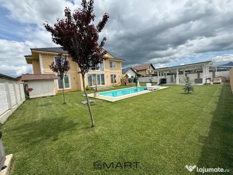 Casă cu 6 camere cu Teren 1091 Mp în Tărlungeni