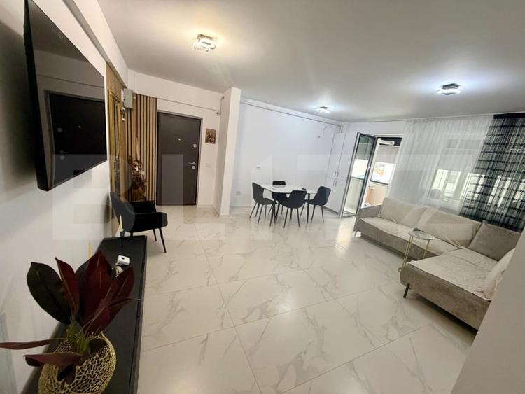 Apartament cu 2 camere decomandat, mobilat în Exterior Est