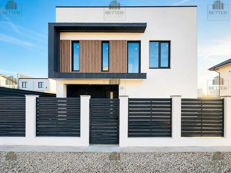 Casa individuala de vanzare 5 camere, compartimentare moderna | Teren 301 mp - 1
