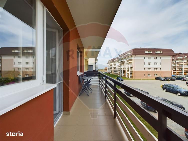 Apartament cu 2 camere, mobilat în Sânpetru
