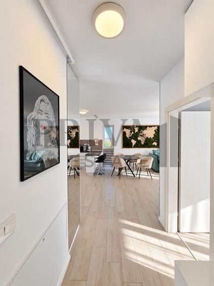 Apartament cu 2 camere nedecomandat, mobilat în Aradului