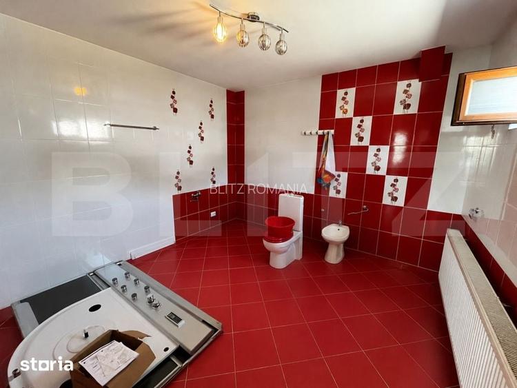 Casa individuala, 186 mp, un nivel, 1174 mp teren, zona Apahida