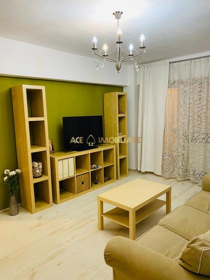 Apartament cu 2 camere semidecomandat, mobilat în Moșilor