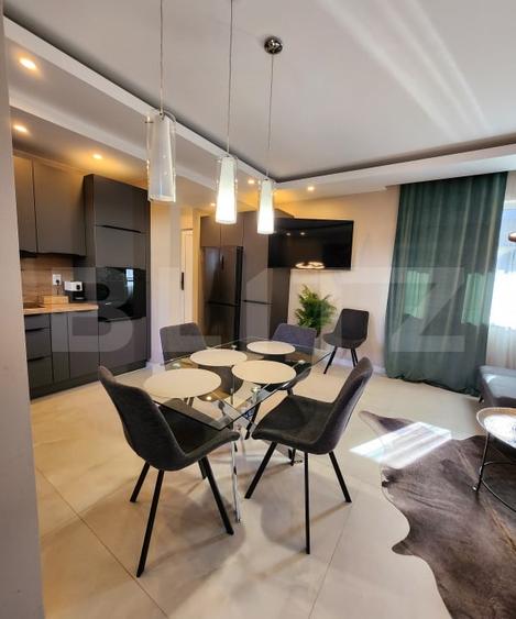 Duplex cu 4 camere semidecomandat cu Teren 50 Mp în Florești