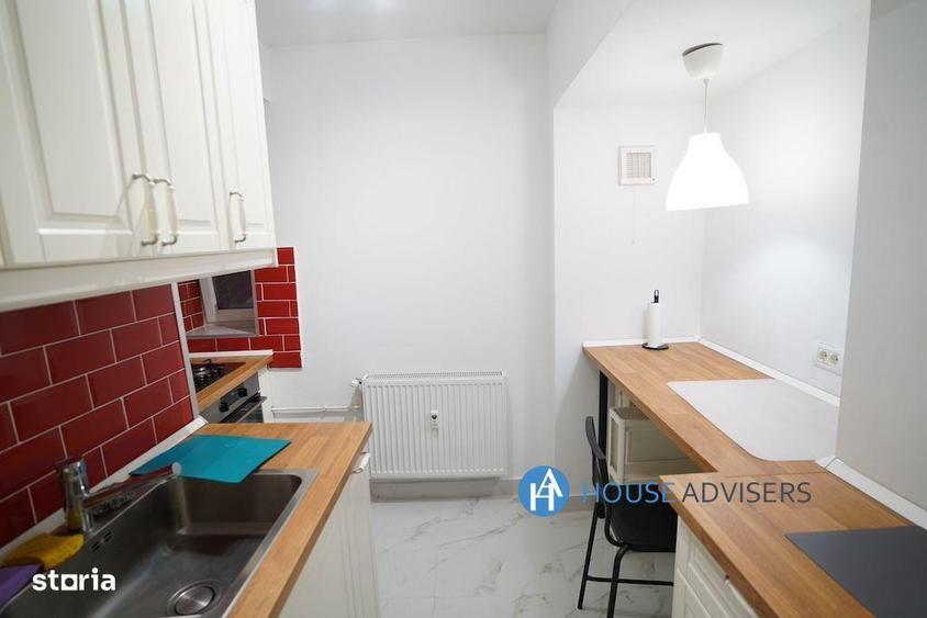Apartament cu 2 camere, mobilat în Calea Victoriei