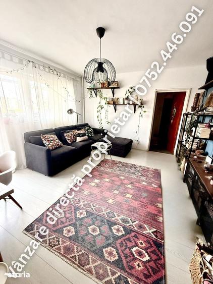 Apartament cu 3 camere decomandat, mobilat în Vatra Luminoasă