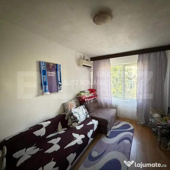 Apartament 3 camere semidecomandate, 40 mp, zona Valea Ro?i - Craiova (Dolj)