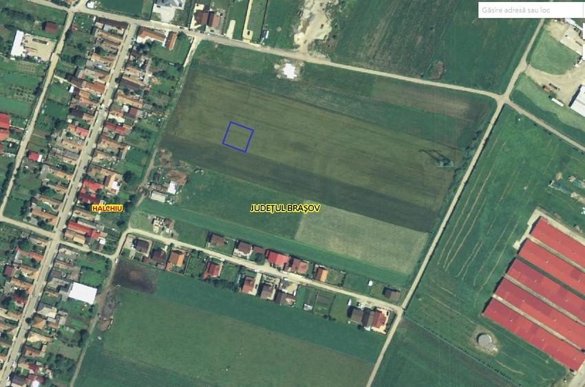 Teren Construcții intravilan de 605 mp, în Hălchiu