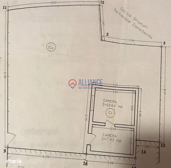 Casă cu 2 camere cu Teren 146.9 Mp în Brătianu