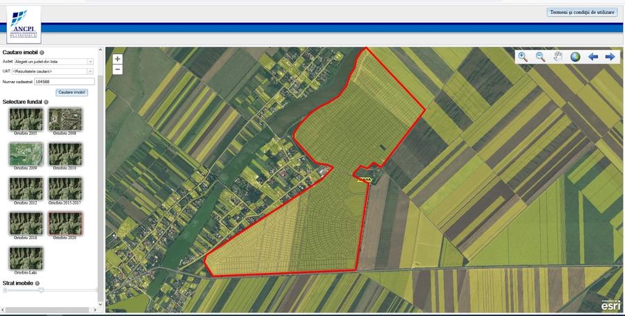 Teren Construcții intravilan de 1200000 mp, în Ileana
