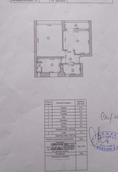 Piata Unirii - Cantemir vanzare apartament 2 camere - 2