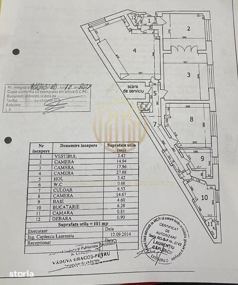 Apartament cu 4 camere în Centrul Civic