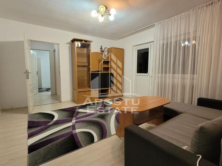 Apartament cu 2 camere semidecomandat, mobilat în Lipovei