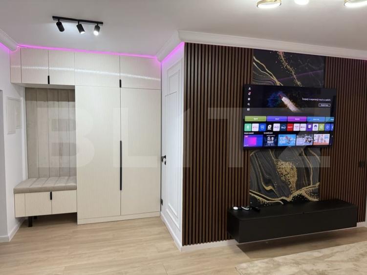 Apartament cu 2 camere semidecomandat, mobilat în Năsăud