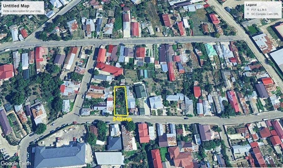 Teren Construcții intravilan de 346 mp, în Obor