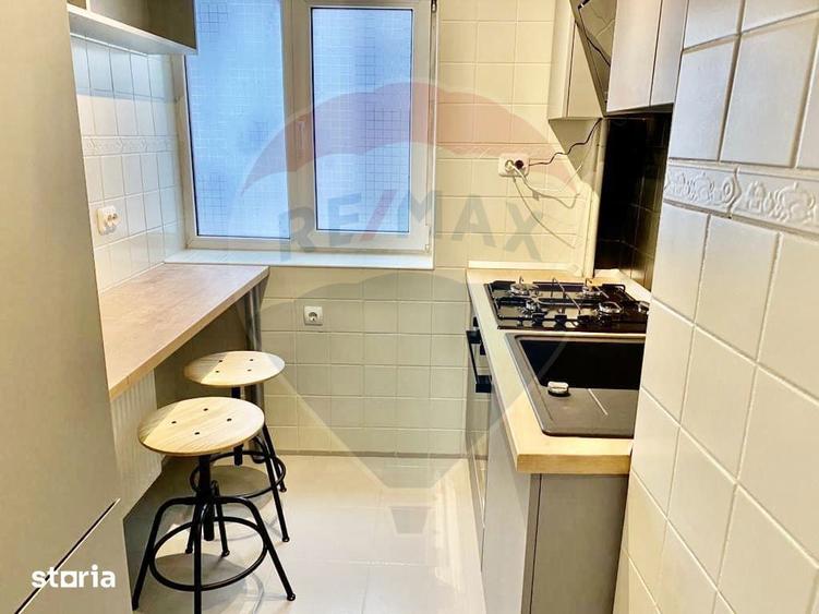Apartament cu 2 camere, mobilat în Batistei
