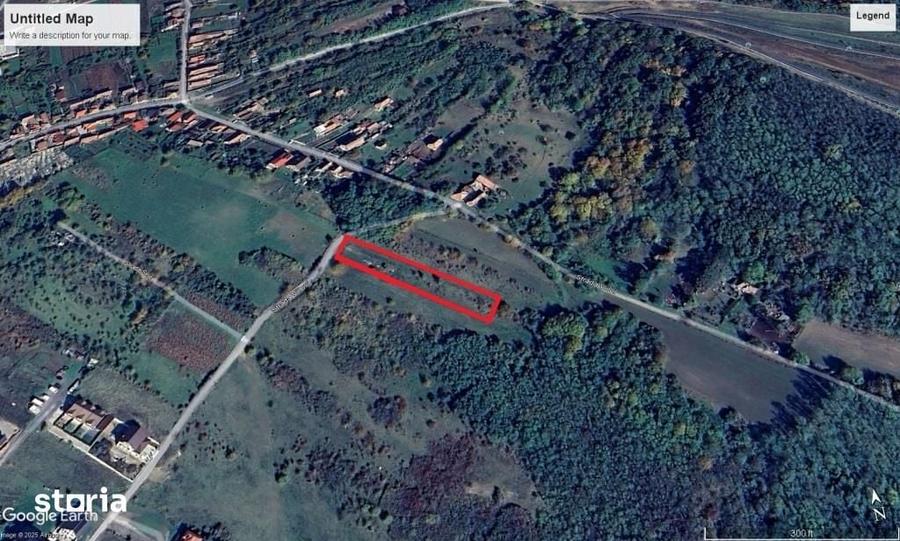 Teren de vanzare in Gusteri?a, cu acces asfaltat - 2