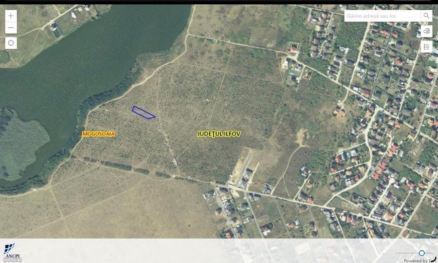 Teren agricol intravilan de 960 mp, în Mogoșoaia