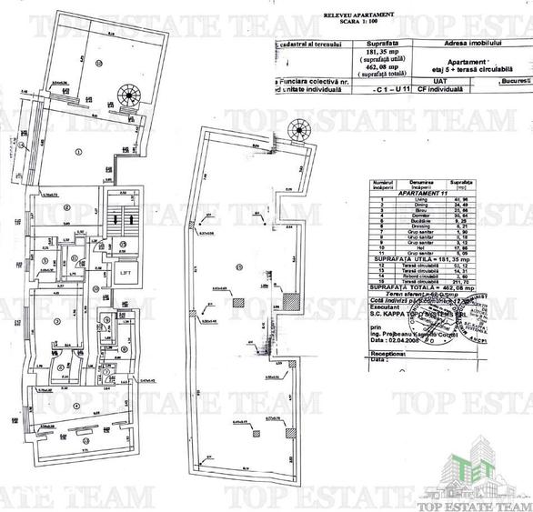 Apartament cu 4 camere decomandat, mobilat în Polonă