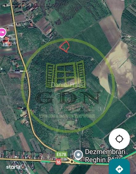 Teren de vanzare -Reghin - Dealul Brezii 2200 mp