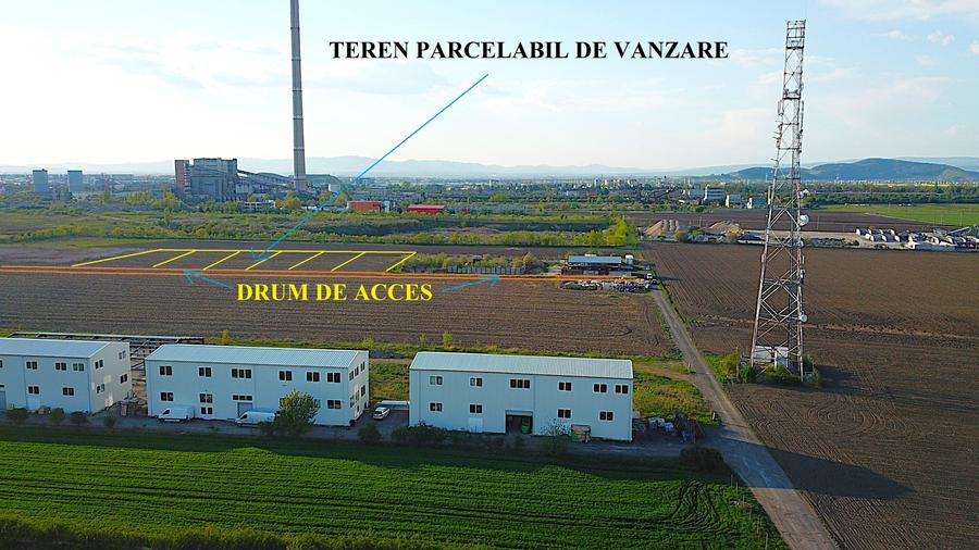 Teren Construcții intravilan de 1200 mp, în Uzina 2