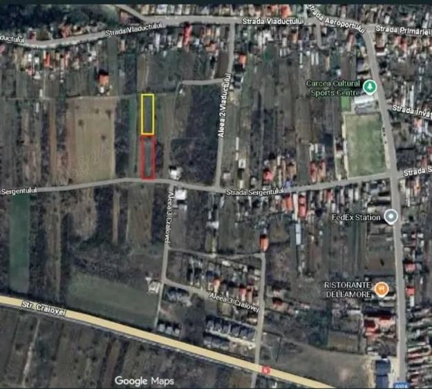 Teren de 1300 mp, în Cârcea