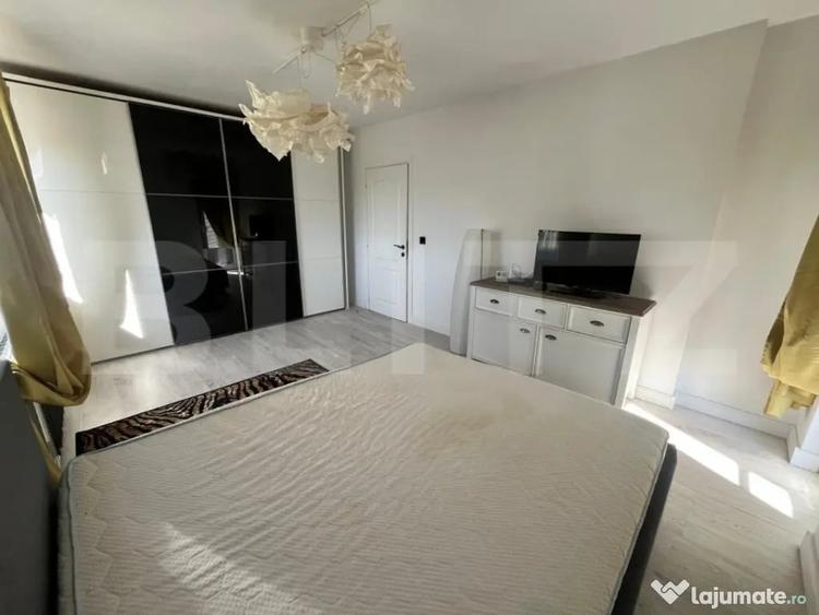 Apartament cu 2 camere semidecomandat, mobilat în Central