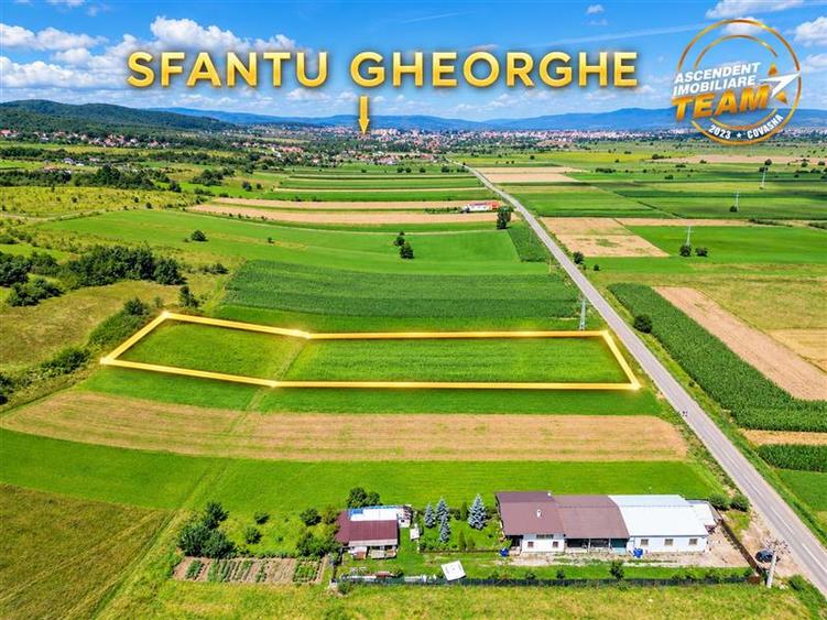 Teren Construcții extravilan de 7400 mp, în Exterior Est
