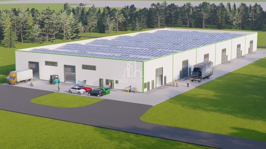 Spațiu industrial, de 600 mp, în Exterior Nord