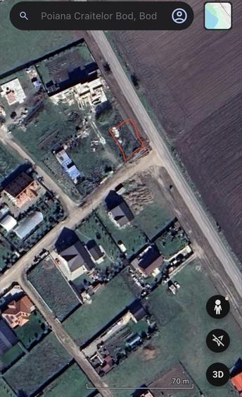 Teren de 756 mp, în Bod
