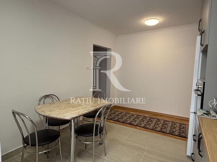 Apartament cu 3 camere semidecomandat, mobilat în Nufărul