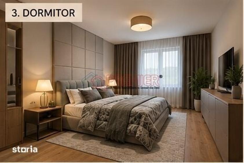 Apartament cu 3 camere decomandat în Central