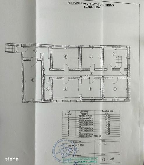 Casă cu 3 camere în Lumina