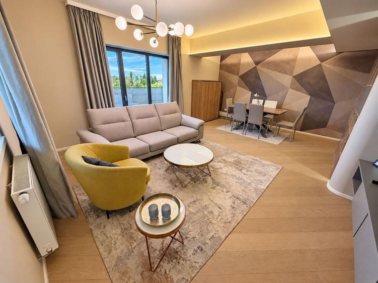 Apartament cu 3 camere decomandat, mobilat în Cotroceni