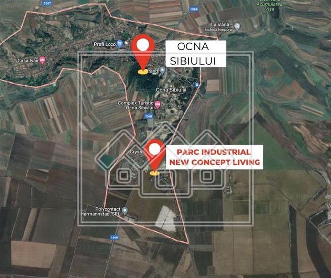 Hala industriala de inchiriat 528 mp, pe un teren de 1738mp| Acces TIR - 16