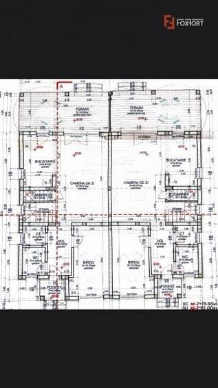 Duplex cu 5 camere cu Canalizare în Dumbrăvița