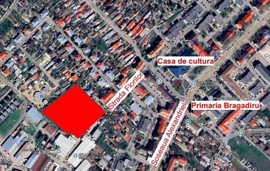 Teren Construcții intravilan de 3500 mp, în Bragadiru