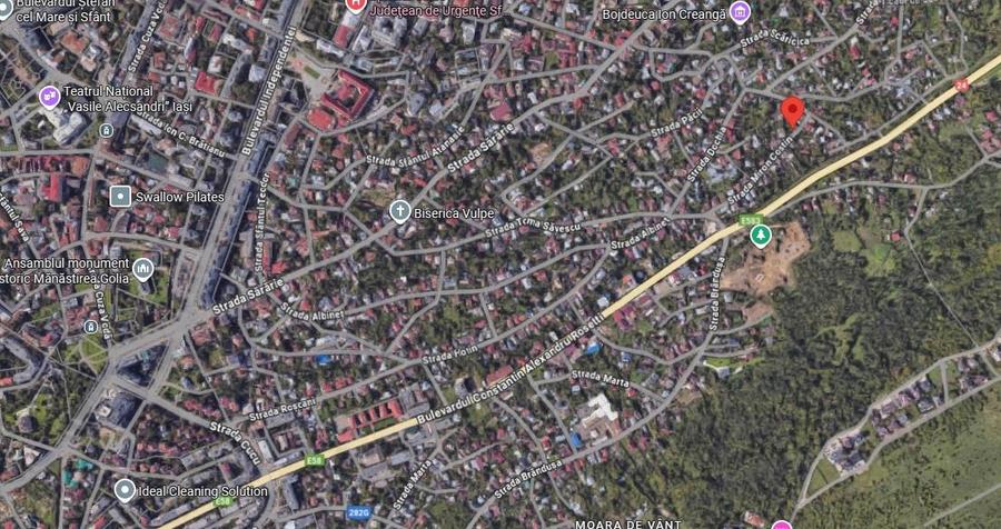 Teren Construcții intravilan de 451 mp, în Moara de Vânt