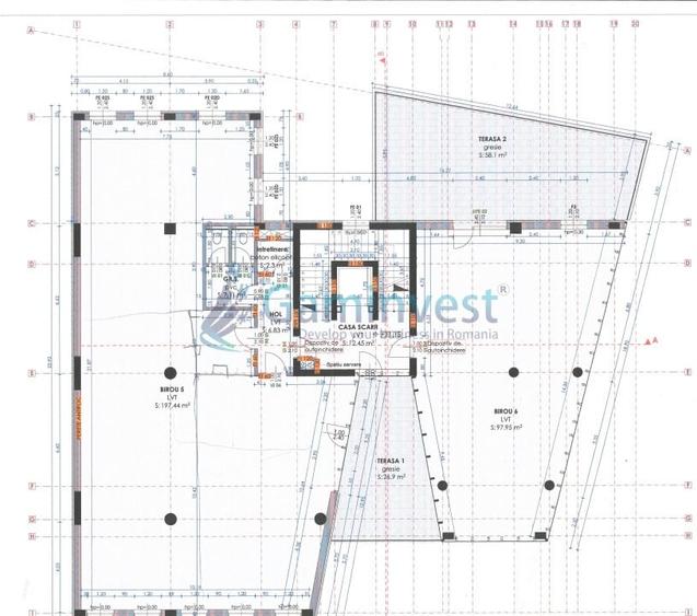 Birou, de 171.78999328613 mp, în Ultracentral