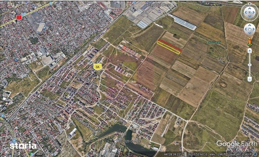 Vanzare 7500 mp teren Fundeni-Dobroesti-Stejarului - 1