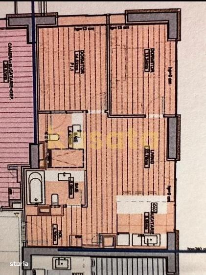 Apartament cu 3 camere în Est