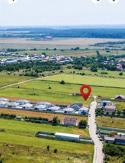 Teren 2.456 mp Zurbaua 2 fronturi stradale | A0 la 2 km | Asfalt + utilitati - 2