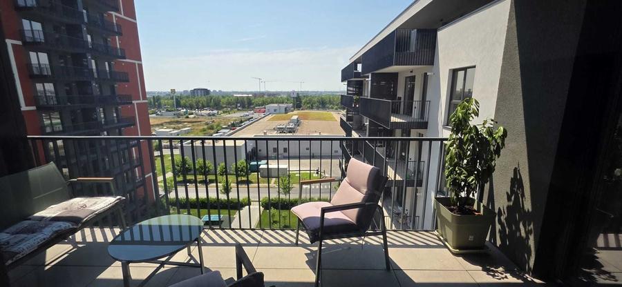 Apartament cu 2 camere semidecomandat în Exterior Vest