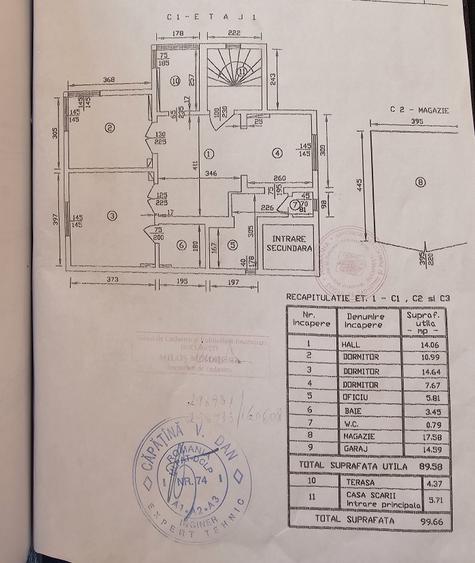 Apartament cu 3 camere semidecomandat în Cotroceni