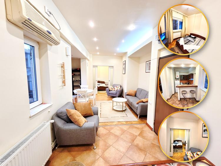 Apartament cu 2 camere decomandat în Cișmigiu